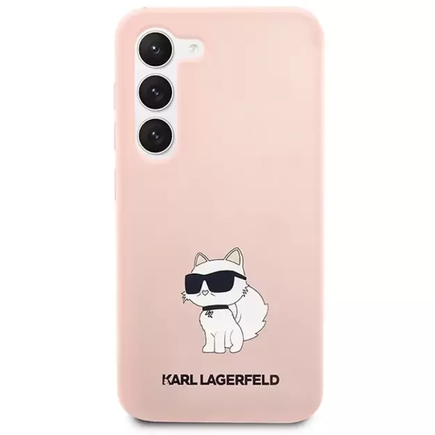 Karl Lagerfeld KLHCS23MSNCHBCP S23+ S916 hardcase pink/pink Silicone Choupette 9