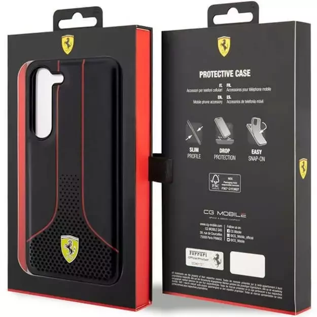 Ferrari FEHCS23MPCSK S23+ S916 black/black hardcase Perforated 296 P 7