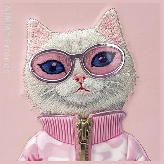 Nimmy Cool&amp Cute 2.0 Cat Case for iPhone 15 Pro - Pink 6