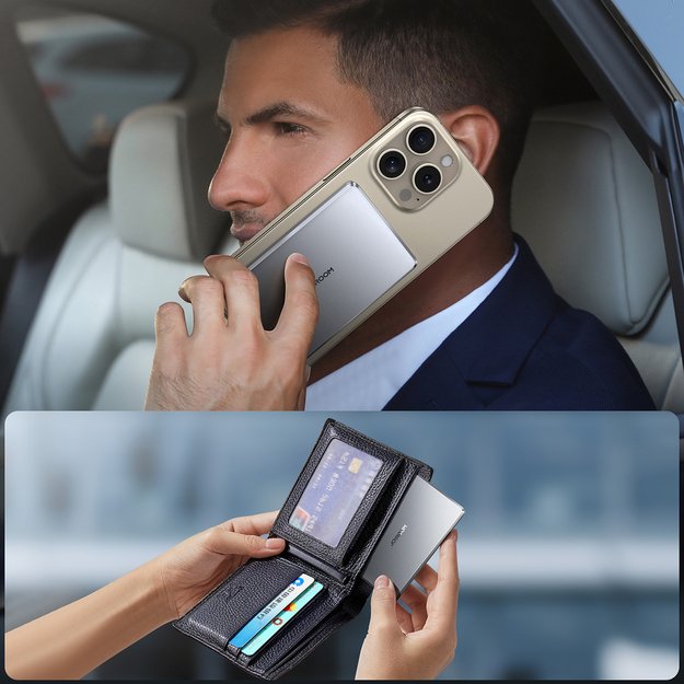 Powerbank Joyroom JR-PBM08 5000mAh 20W ultra-thin with inductive charging - gray 10