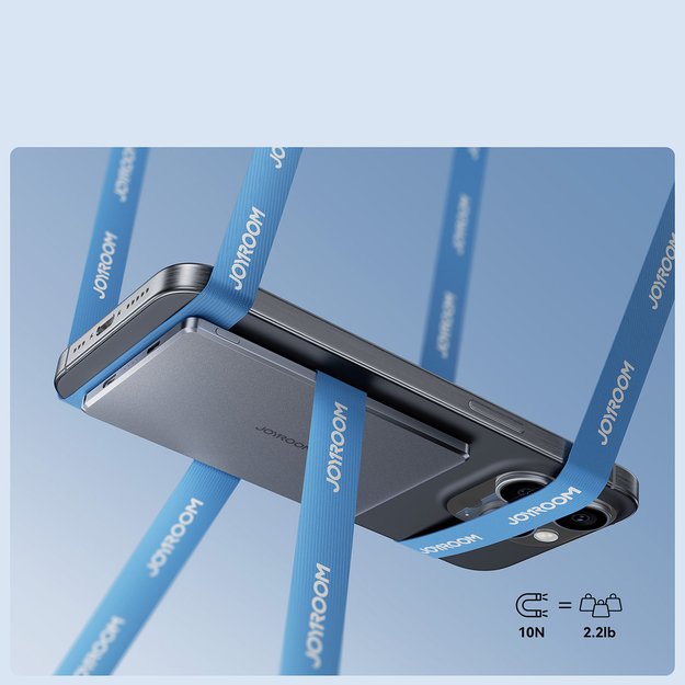 Powerbank Joyroom JR-PBM08 5000mAh 20W ultra-thin with inductive charging - gray 11