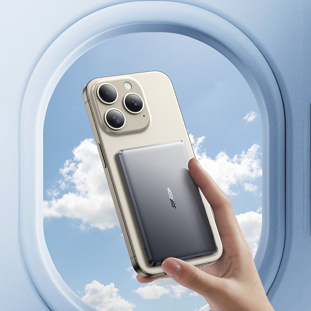 Powerbank Joyroom JR-PBM08 5000mAh 20W ultra-thin with inductive charging - gray 13