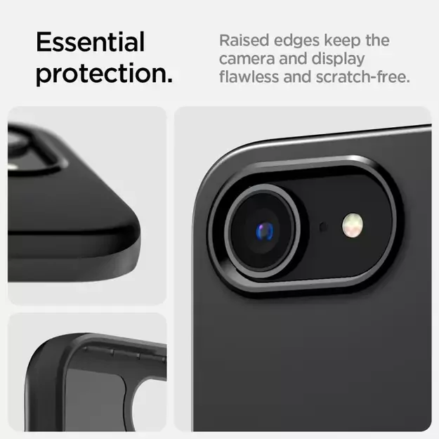 Spigen Thin Fit Mag iPhone 16e Case - Black 26