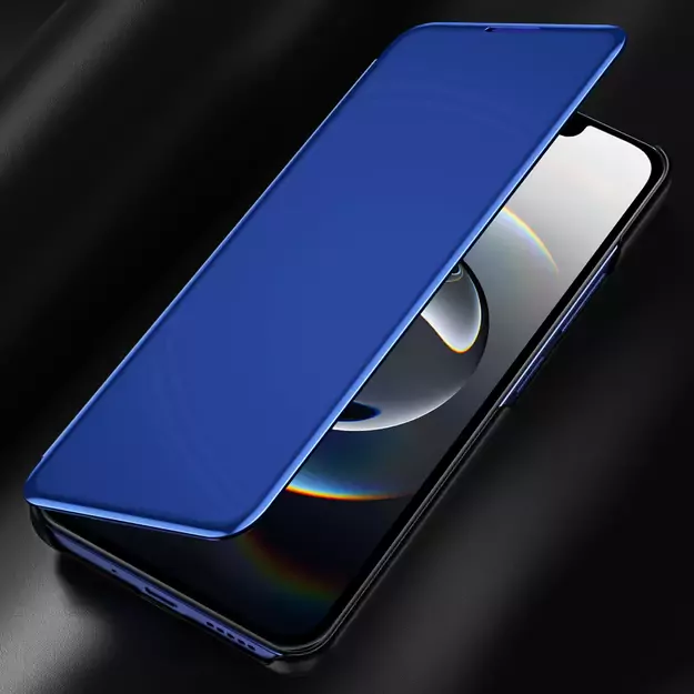Clear View Case for iPhone 16e Flip Cover - Blue 12