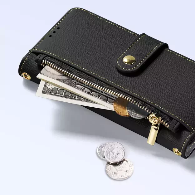 Dux Ducis Lawa Leather Case for iPhone 15 - Black 7