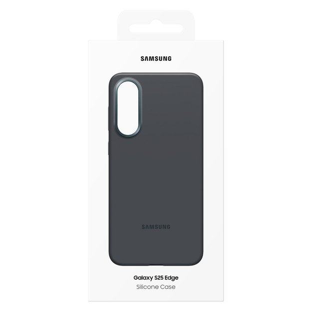 Samsung Silicone Cover EF-PS937CBE for Samsung Galaxy S25 Edge - Black 5