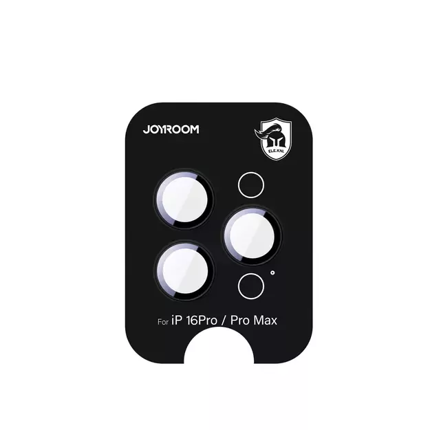 Joyroom JR-MFY0260 Glass Screen Protector for iPhone 16 Pro/16 Pro Max Lenses - Black
