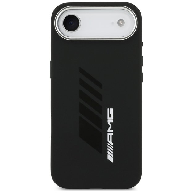 AMG Silicone Oversize Rhombs MagSafe Case for iPhone Air - Black 2