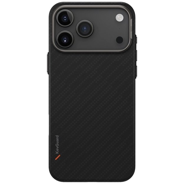 Uniq Keva EDGE Magclick Charging Case for iPhone 17 Pro Max - Black 1