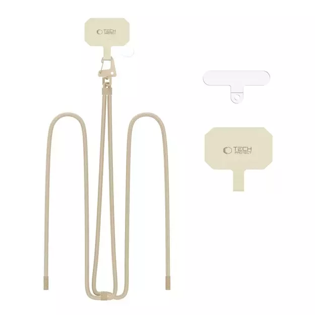 Tech-Protect C5S Rope Crossbody Strap Leash - Beige
