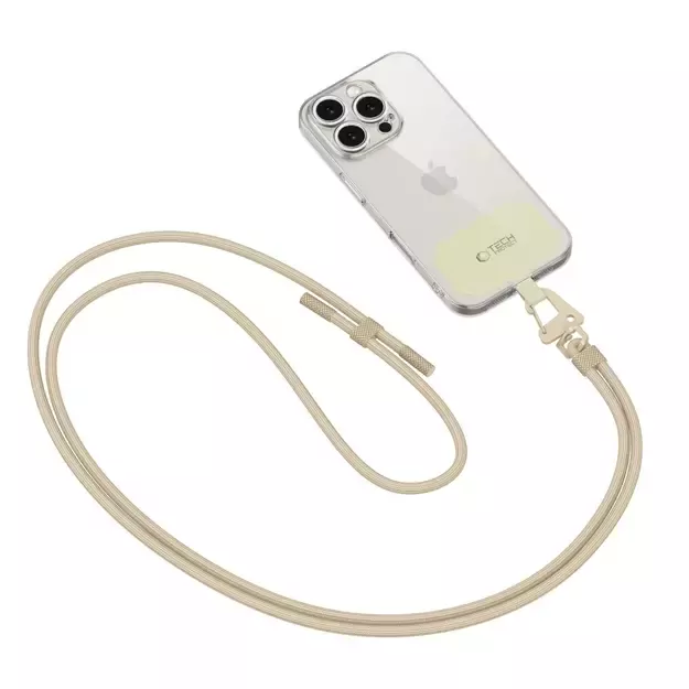 Tech-Protect C5S Rope Crossbody Strap Leash - Beige 1