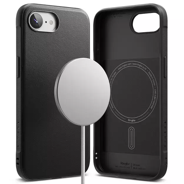Ringke Onyx Magnetic Magsafe iPhone 16e Case - Black 6