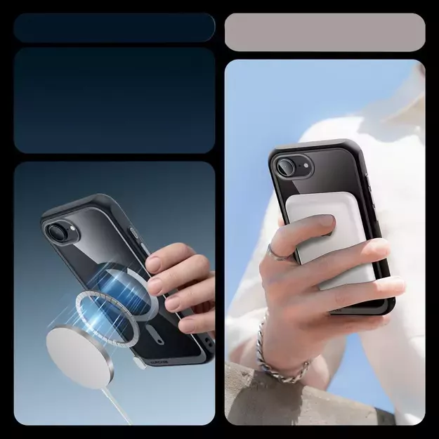Supcase UB Mag MagSafe iPhone 16e Case - Black 8