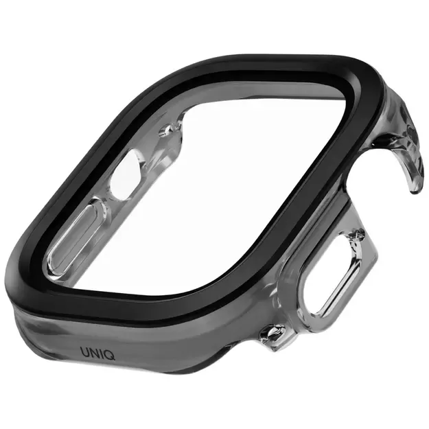 Uniq Voute Tempered Glass Case for Apple Watch Ultra 49mm - Black 7