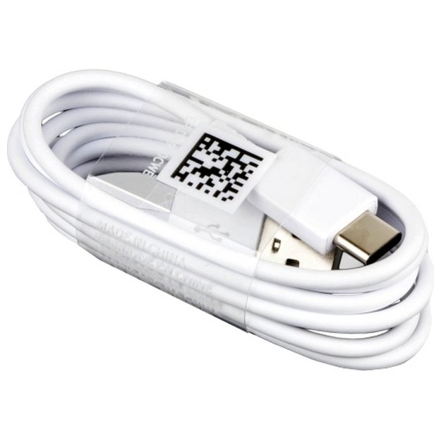 Samsung EP-DN930CWE USB-A - USB-C 3A Cable 1.2m (Bulk - replacement packaging) - white 1