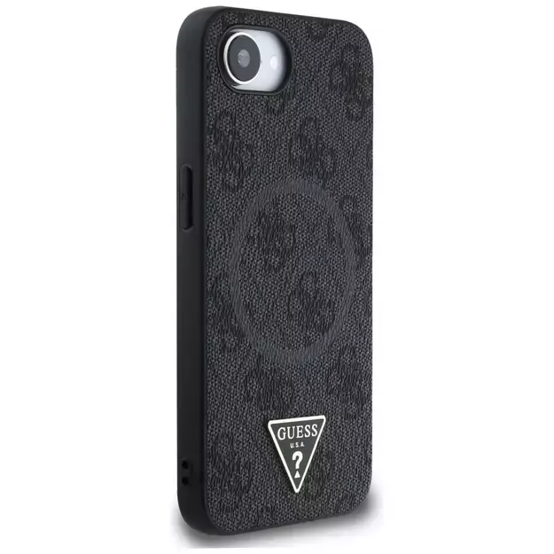 Guess 4G Ring Triangle Logo MagSafe case for iPhone 16e - black 3