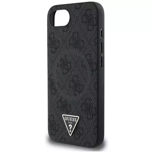 Guess 4G Ring Triangle Logo MagSafe case for iPhone 16e - black 5