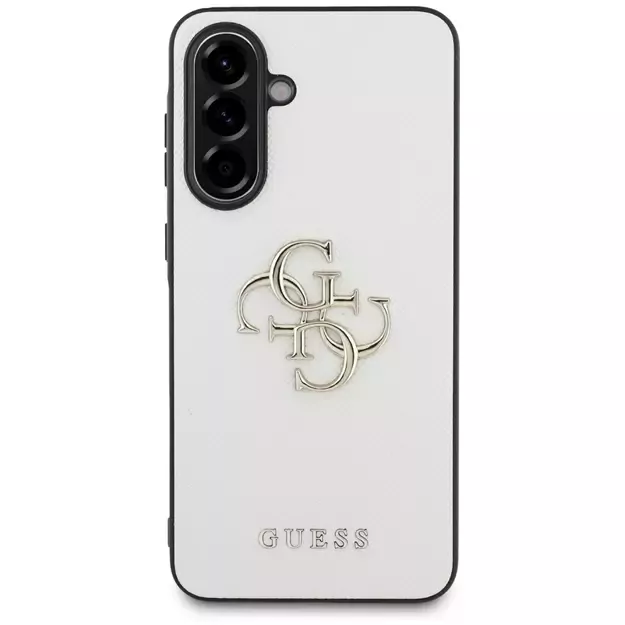 Guess Grained Big 4G Logo Small Classic Logo case for Samsung Galaxy A56 - beige 1