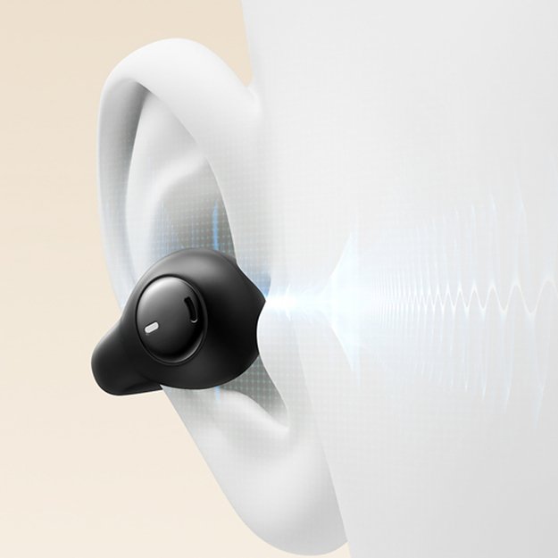 Baseus Bass 15 Clip OWS Wireless Headphones with Baseus Simple USB-C 3A 30cm Cable - Black 14