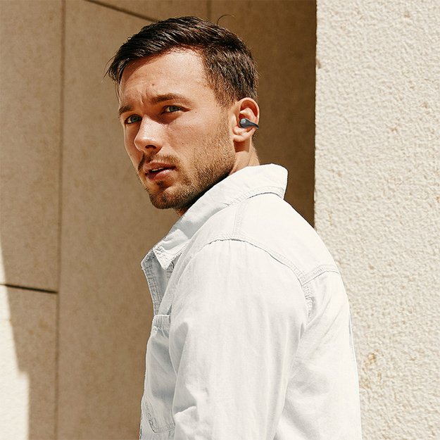 Baseus Bass 15 Clip OWS Wireless Headphones with Baseus Simple USB-C 3A 30cm Cable - Black 8