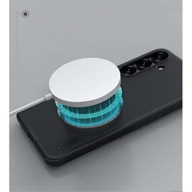 Nillkin Super Frosted Shield Pro Magnetic Case for Samsung S25 with MagSafe - Black 11