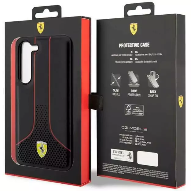 Ferrari FEHCS23SPCSK S23 S911 black/black hardcase Perforated 296 P 8