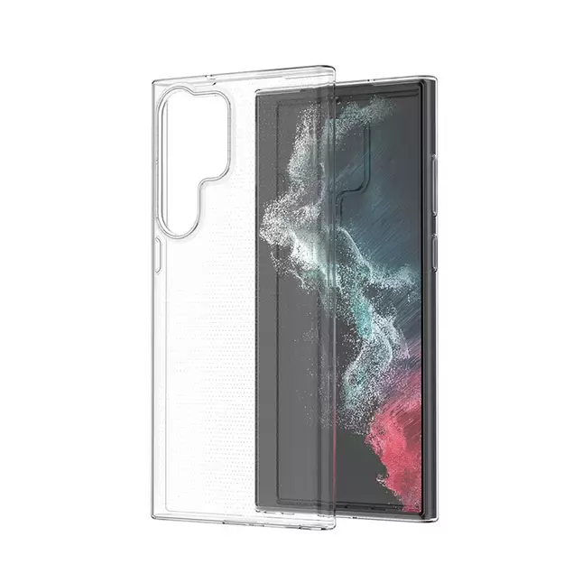 Ultra Clear 0.5mm case Samsung Galaxy S23 Ultra thin cover transparent 5