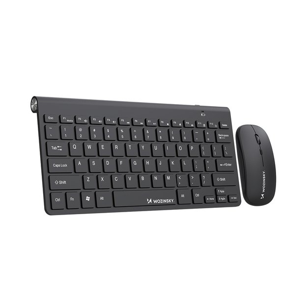 Wozinsky Wireless Keyboard + Compact Mouse Set - Black 5