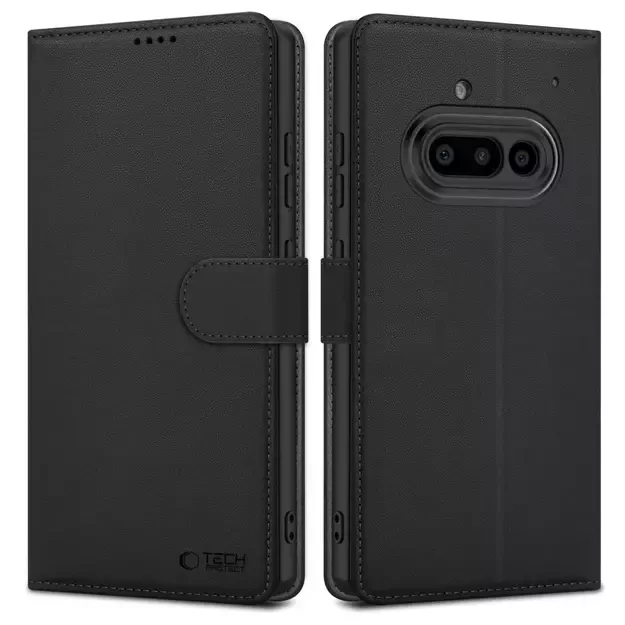 Tech-Protect Wallet Case for Nothing Phone 3A - Matte Black
