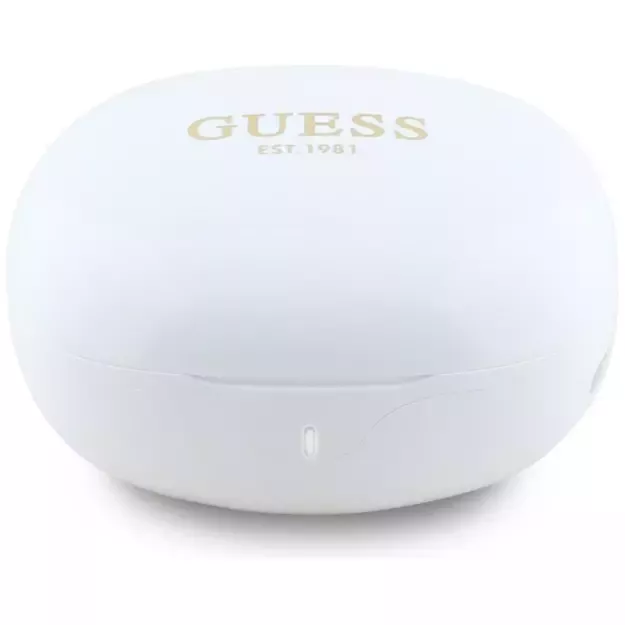 Guess Flat Classic Logo Electroplated TWS Headphones - White 3