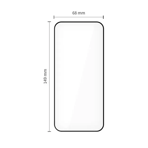 Tech-Protect Quick Set+ Tempered Glass 2-pack for iPhone 13 / 13 PRO / 14 / 16e 2