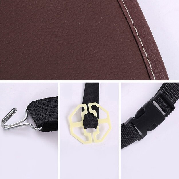 Car seat organizer seat protector seat cover shelf mini car coffee table 8