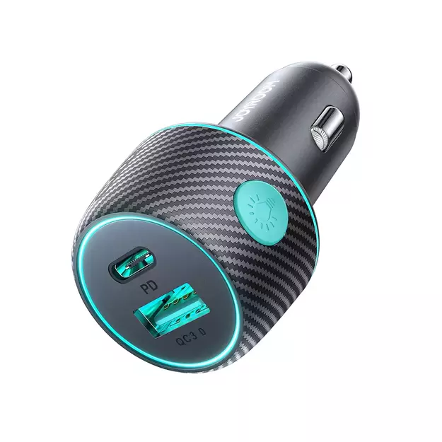 60W USB-C USB-A car charger Joyroom JR-CCN01 - black 9