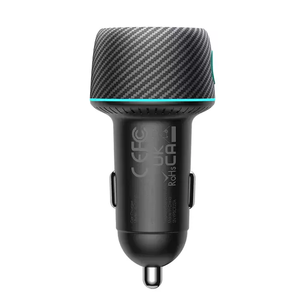60W USB-C USB-A car charger Joyroom JR-CCN01 - black 10