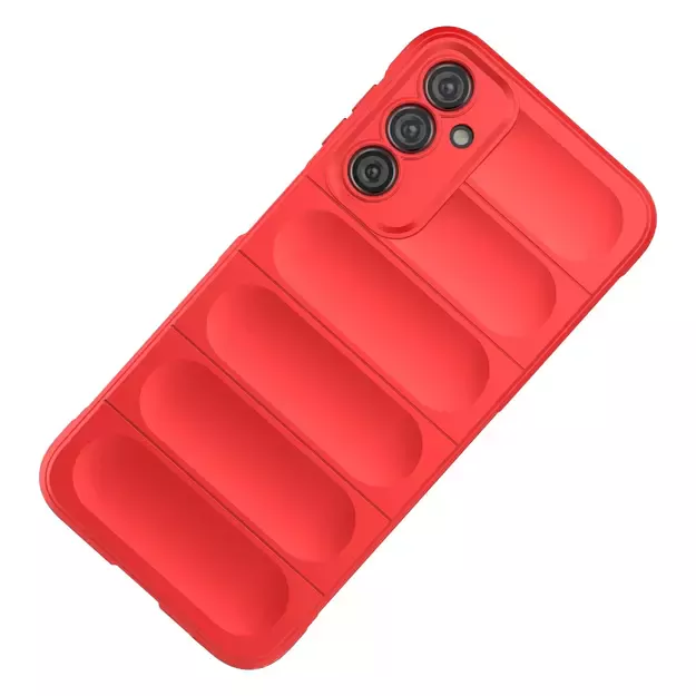 Magic Shield Case for Samsung Galaxy A24 4G flexible armored cover red 29