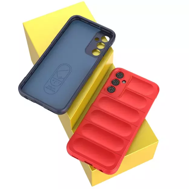 Magic Shield Case for Samsung Galaxy A24 4G flexible armored cover red 28