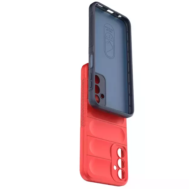 Magic Shield Case for Samsung Galaxy A24 4G flexible armored cover red 31