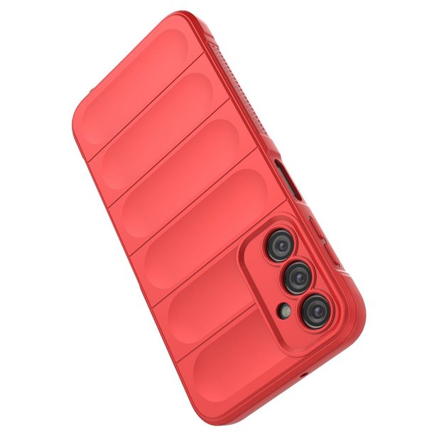 Magic Shield Case for Samsung Galaxy A24 4G flexible armored cover red 18