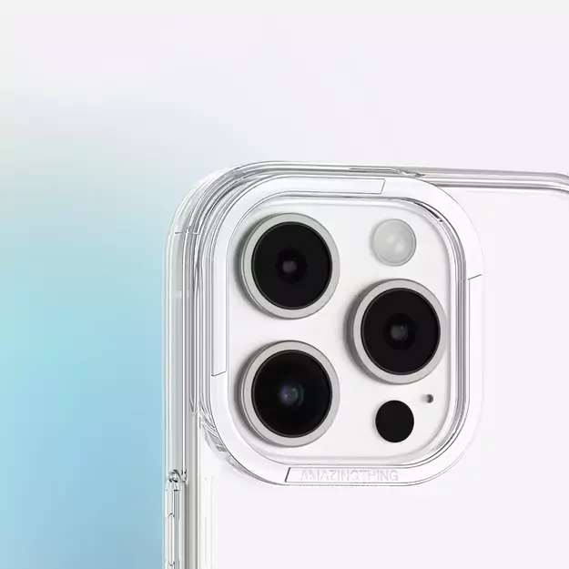 AmazingThing Minimal Case for iPhone 16 Pro Silicone Case - Transparent 8