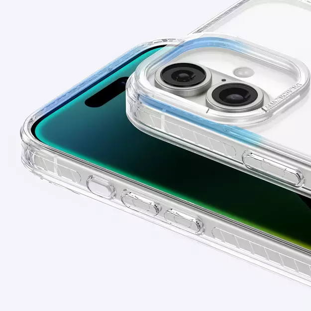 AmazingThing Titan Pro Mag Case with Magnetic Ring for iPhone 16 - Transparent 16