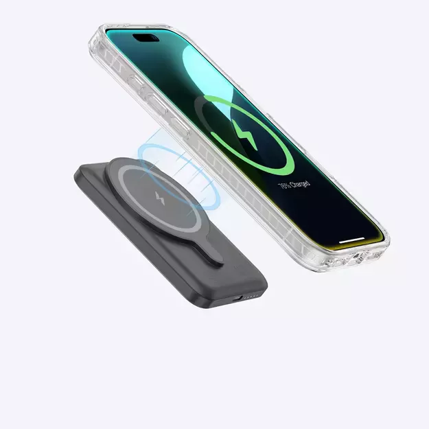 AmazingThing Titan Pro Mag Case with Magnetic Ring for iPhone 16 - Transparent 19