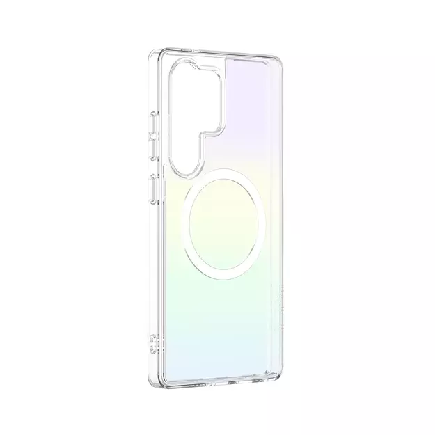 AmazingThing Minimal Mag Case with Magnetic Ring for Samsung Galaxy S25 Ultra - Iridescent 6