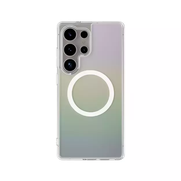 AmazingThing Minimal Mag Case with Magnetic Ring for Samsung Galaxy S25 Ultra - Iridescent 4