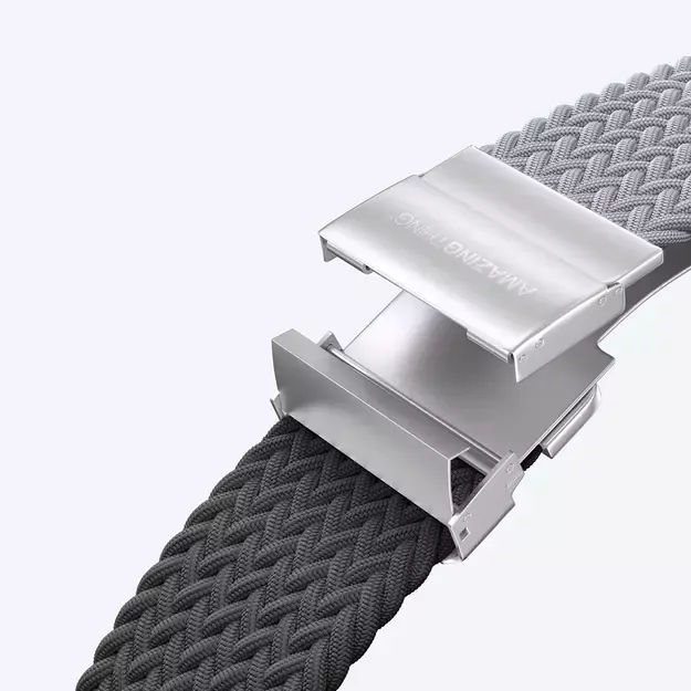 Set of 2 AmazingThing Blend Band for Apple Watch 45/46/49mm - Grey-Black/Grey 13