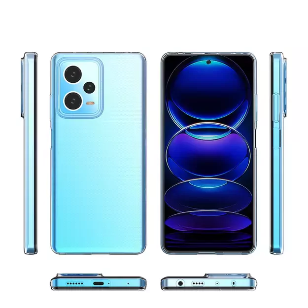 Ultra Clear 0.5mm case for Xiaomi Redmi Note 12 Pro+ thin cover transparent 11