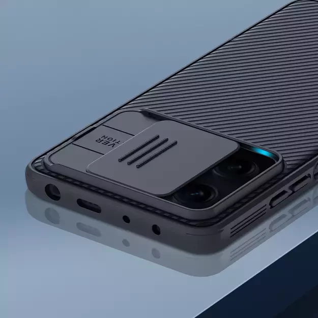 Nillkin CamShield Pro Case Case for Xiaomi Redmi Note 12 Pro / Poco X5 Pro 5G Cover with Camera Protector Black 19
