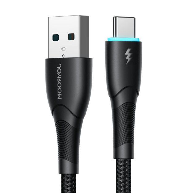 Joyroom Starry Series SA32-AC3 3A USB-A / USB-C cable 1m - black 5