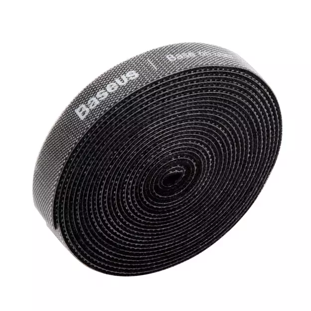 Baseus Rainbow Circle hook and loop Straps - Velcro tape Velcro cable organizer 3m black (ACMGT-F01) 2