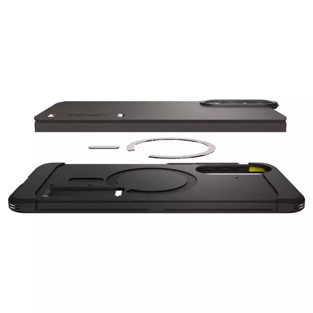 Spigen Tough Armor MagSafe Case for Samsung Galaxy S25 Edge - Gray/Black 7