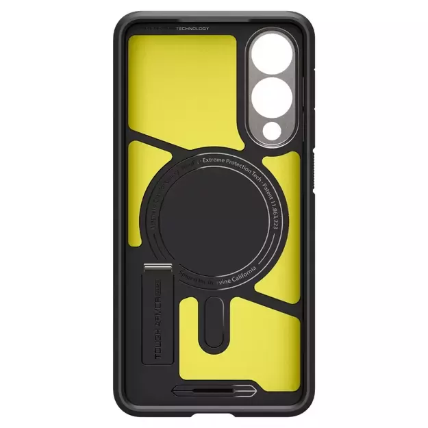 Spigen Tough Armor MagSafe Case for Samsung Galaxy S25 Edge - Gray/Black 2
